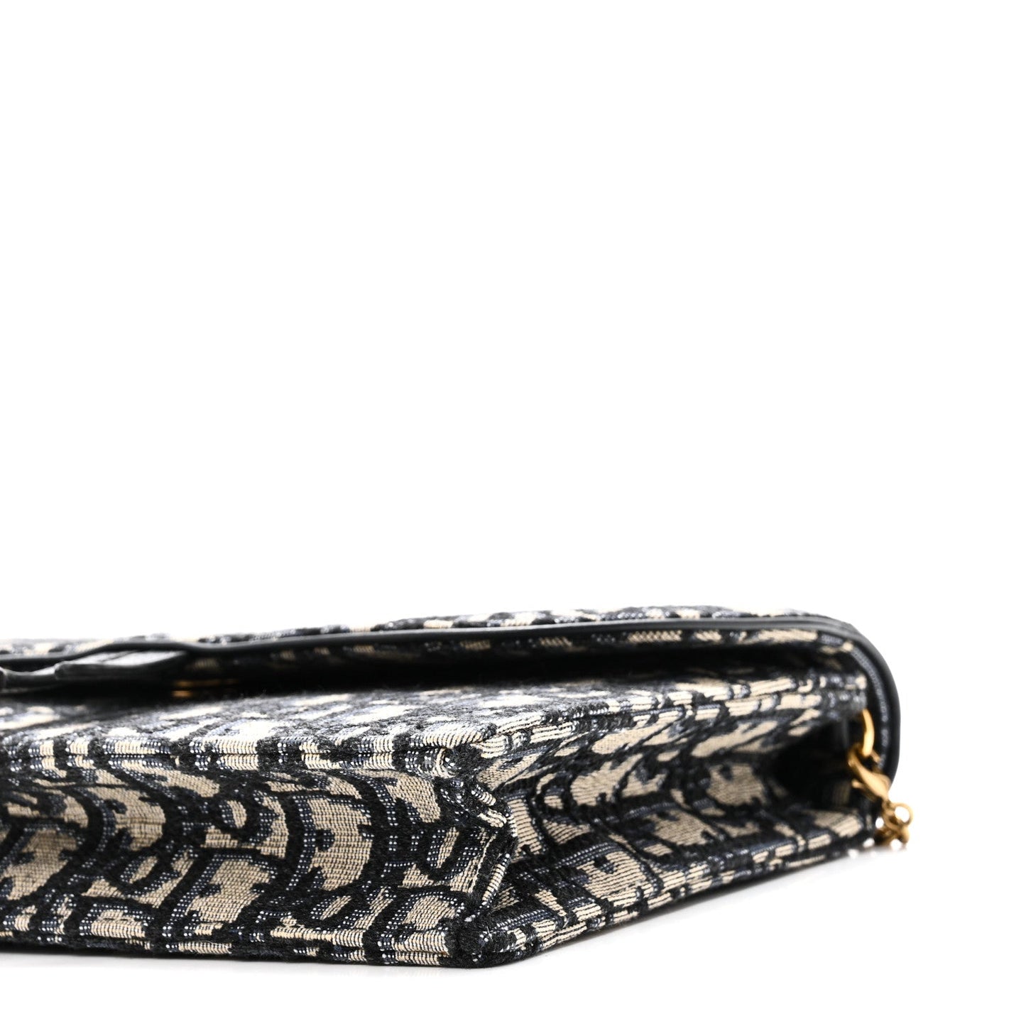 Oblique Saddle Chain Pouch Blue
