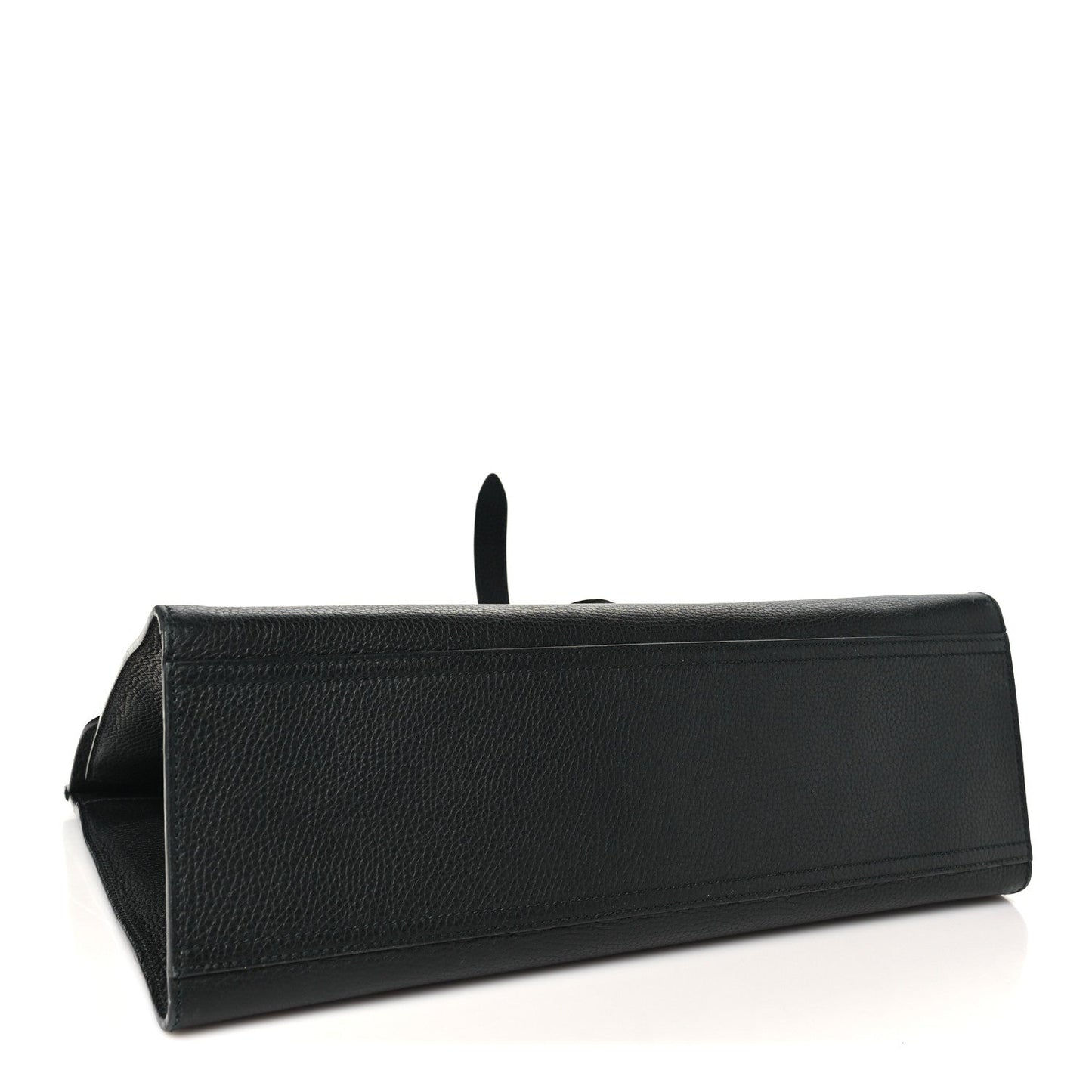 Calfskin Medium GG Marmont Top Handle Bag Black