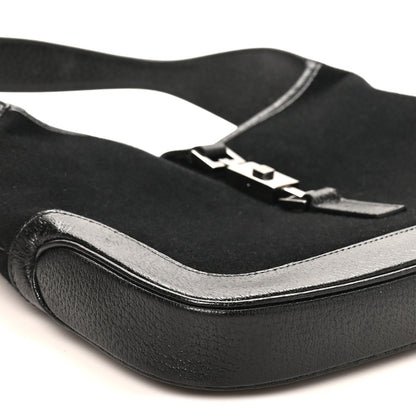 Felt Jackie O Hobo Black
