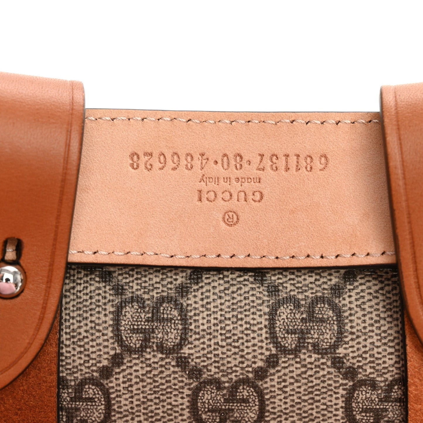 GG Supreme Monogram Web Bamboo Mini 1947 Belt Bag 80 32 Beige
