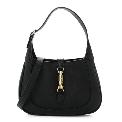 Grand Prix Calfskin Small Jackie 1961 Hobo Black