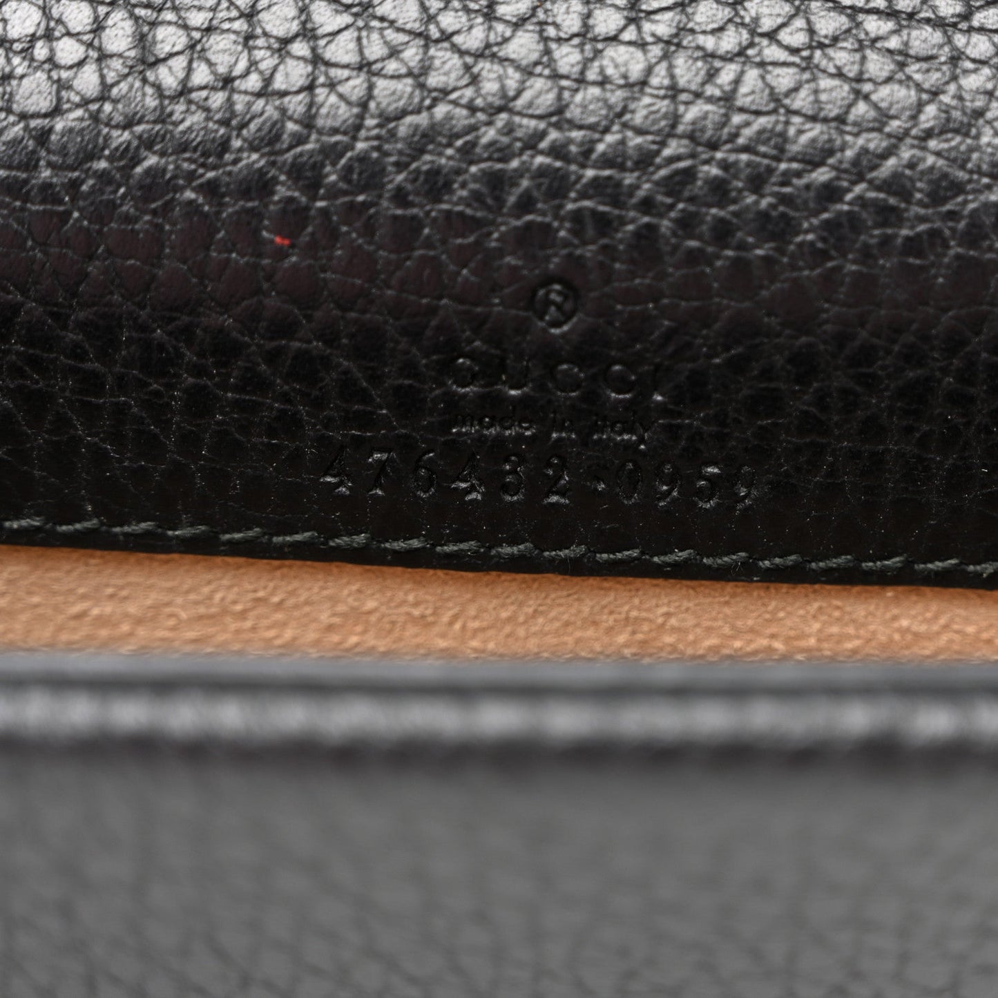 Calfskin Super Mini Dionysus Shoulder Bag Black