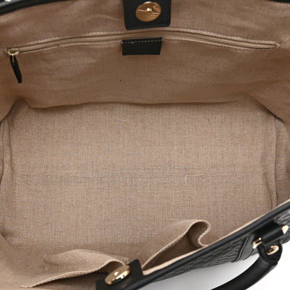 Microguccissima Medium Joy Tote Black