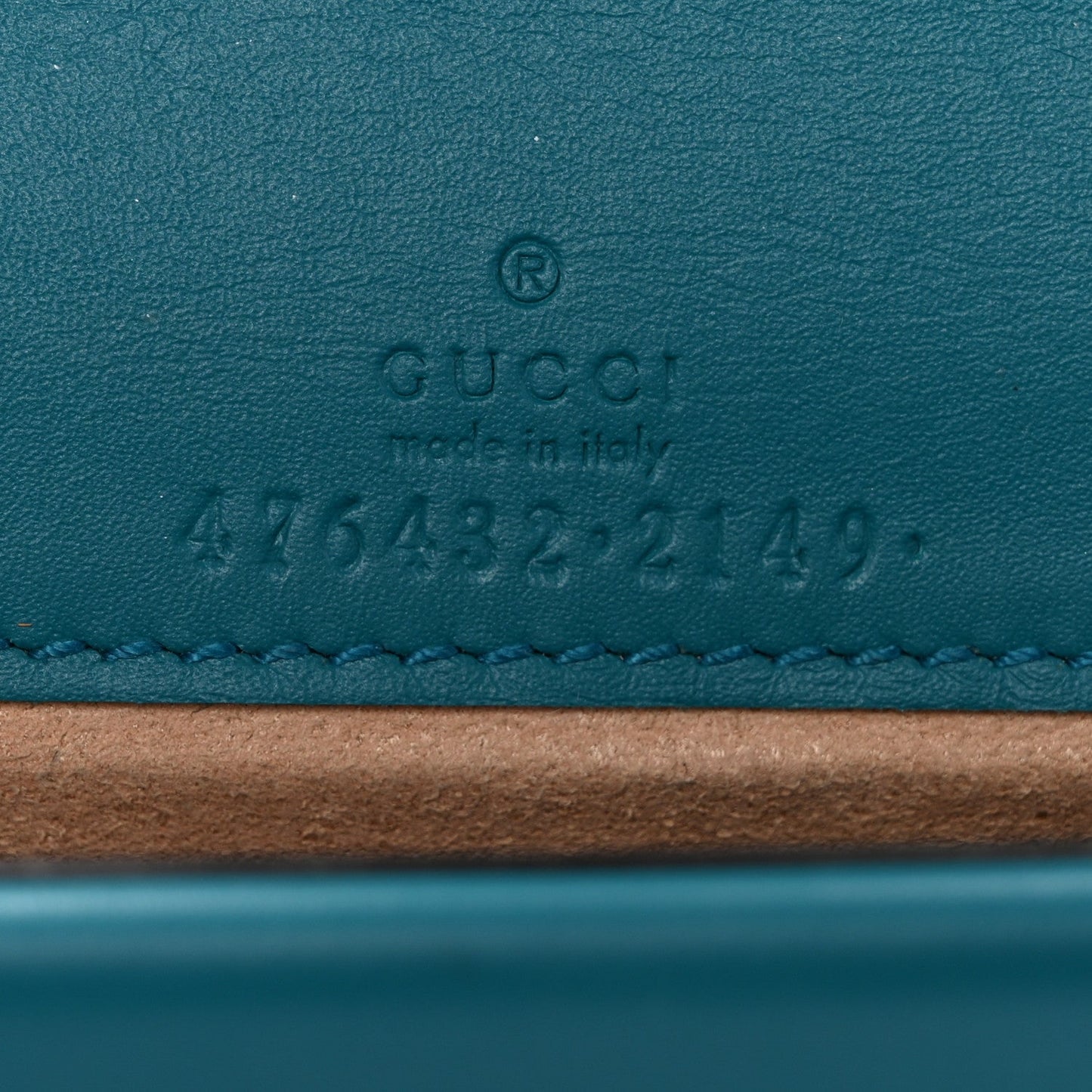 Velvet Super Mini Dionysus Shoulder Bag Pavone Cyan
