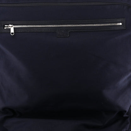 GG Supreme Monogram Web Savoy Garment Bag Beige Blue