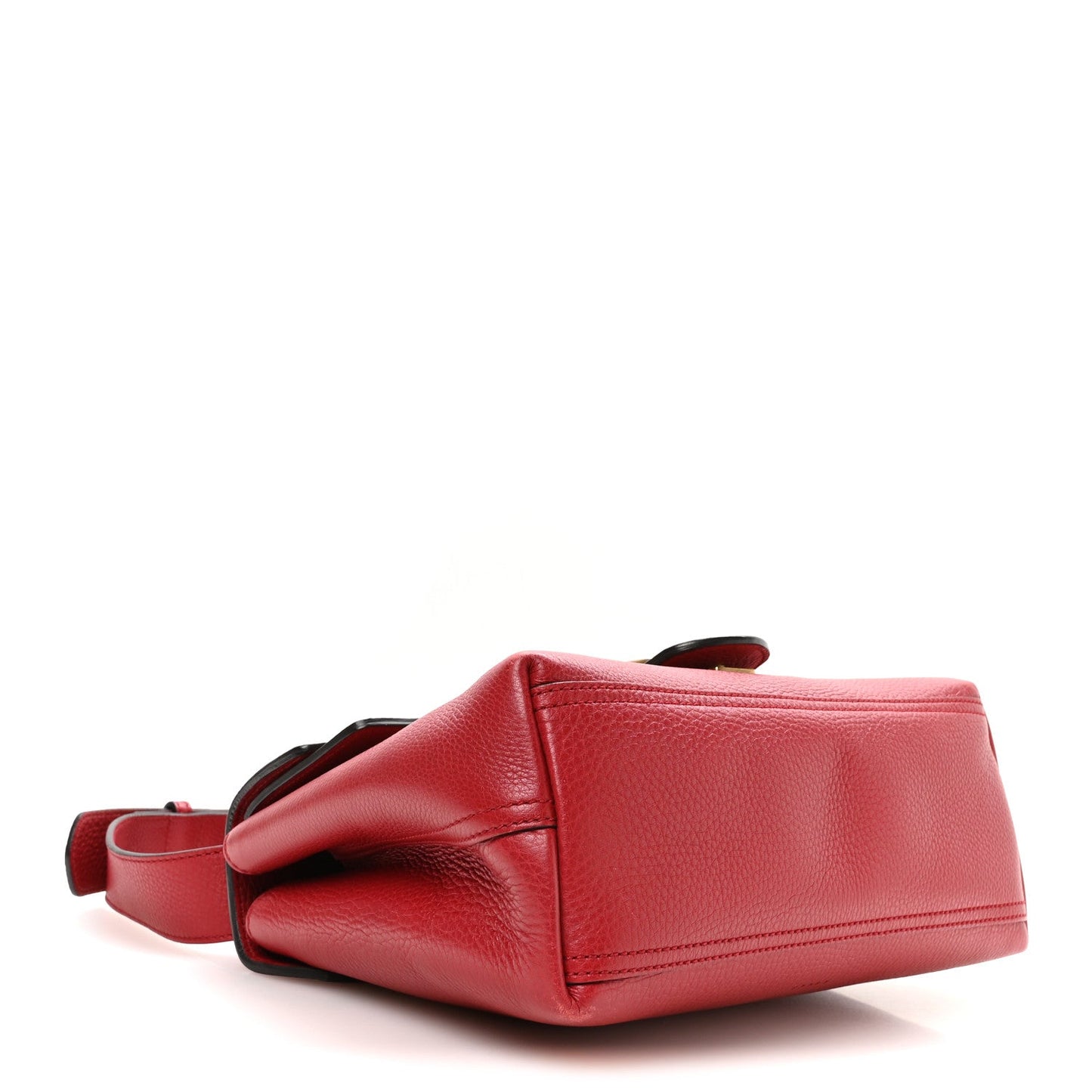 Cellarius Calfskin GG Marmont Shoulder Bag Vulcanic Red