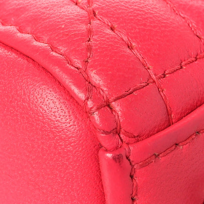 Lambskin Cannage Medium Lady Dior Pink