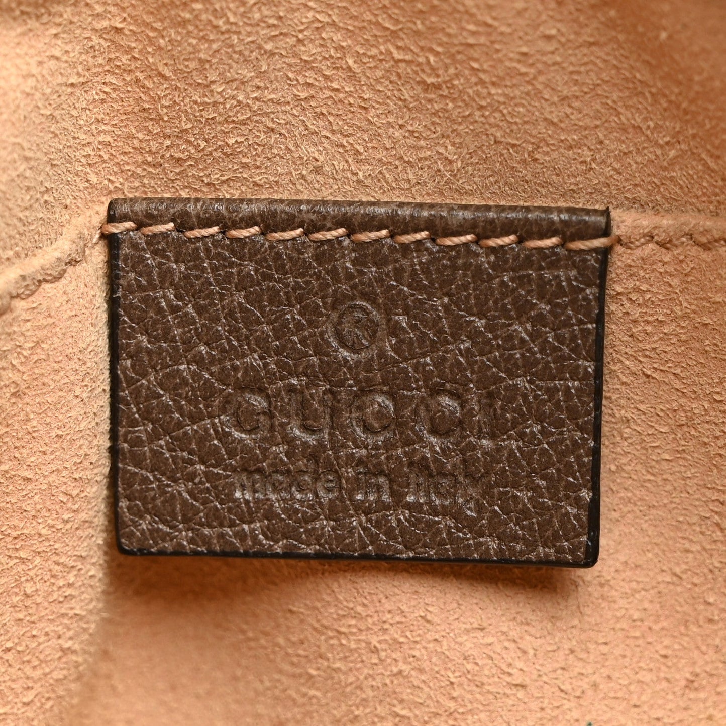 GG Supreme Monogram Web Small Ophidia Belt Bag 85 34 75 30 Dark Brown