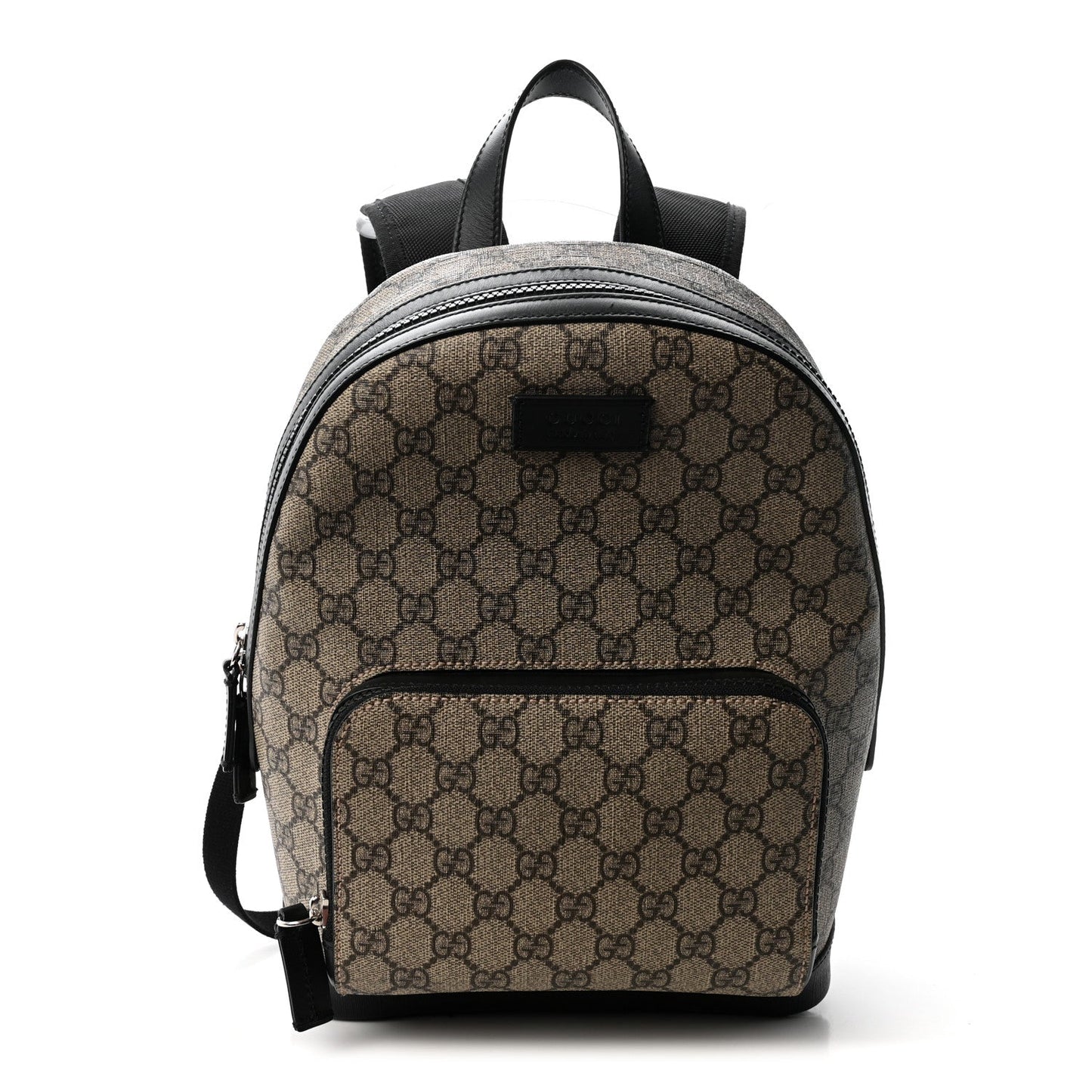GG Supreme Monogram Small Eden Day Backpack Black