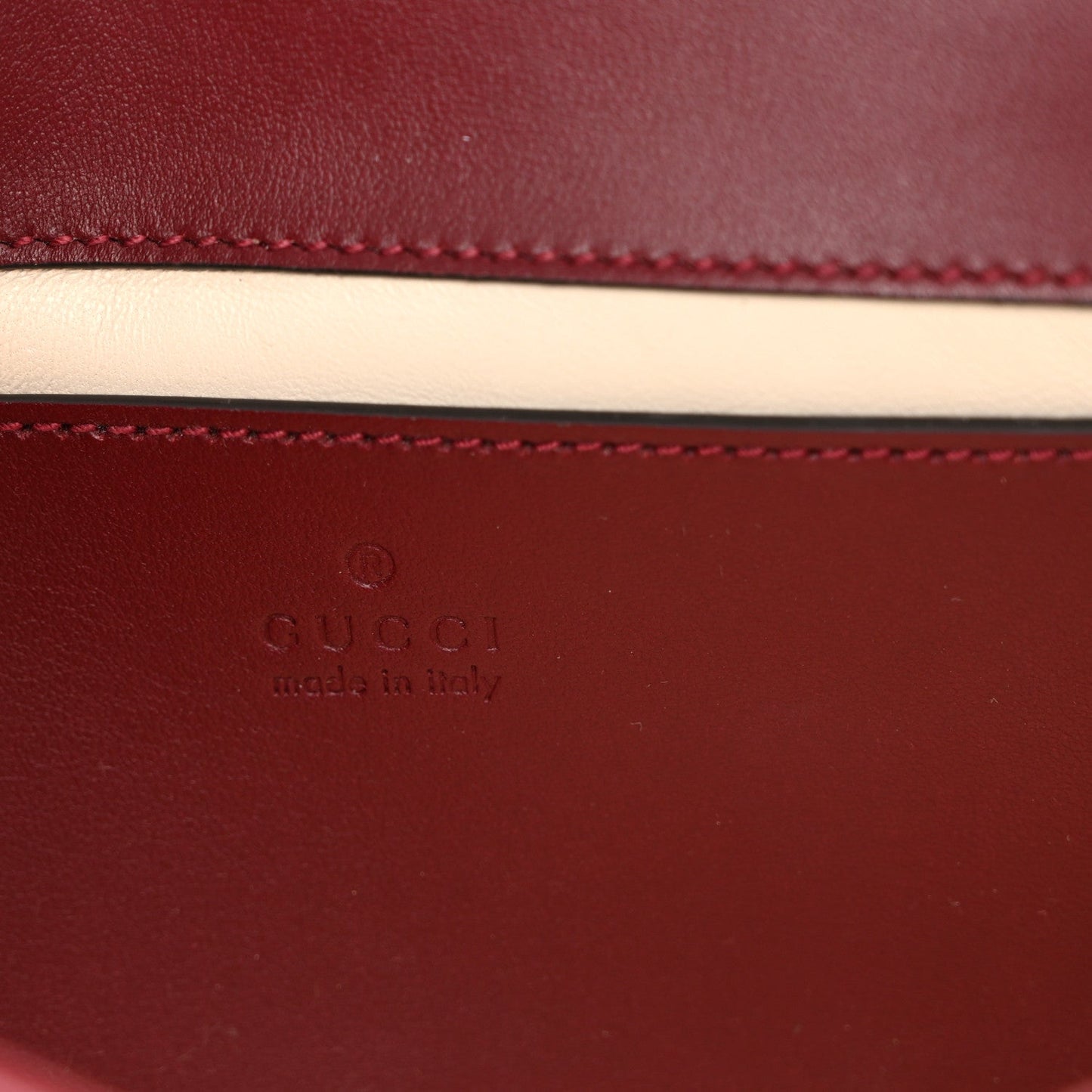Calfskin Matelasse Mini GG Marmont Shoulder Bag Rosso Ancora
