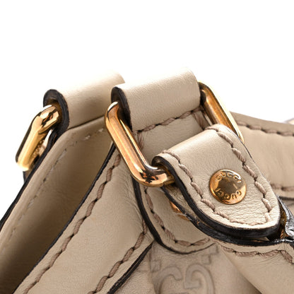 Guccissima Medium Sukey Tote Mystic White
