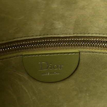 Suede Cannage Toujours Hobo Army Green