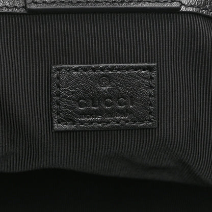 Soft Calfskin Matelasse Medium GG Marmont Tote Bag Black