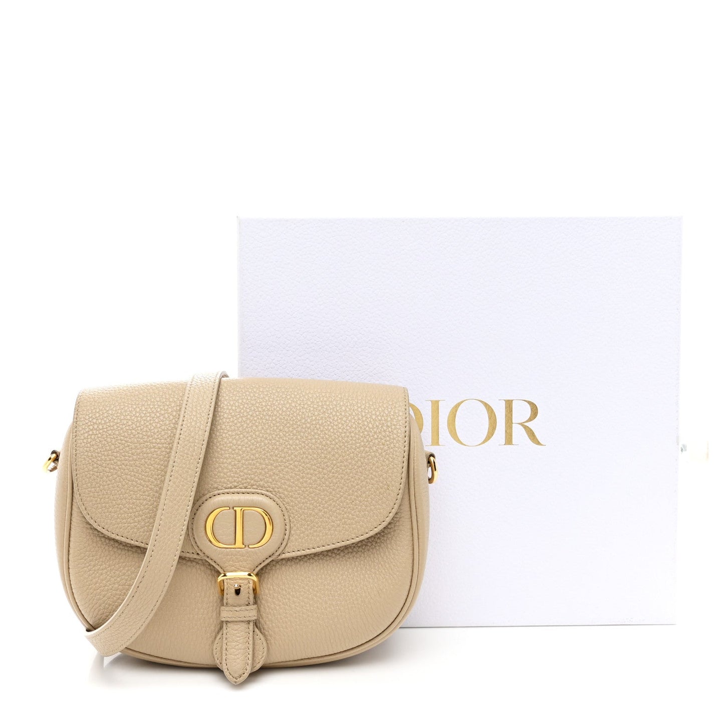 Grained Calfskin Medium Bobby Flap Corda