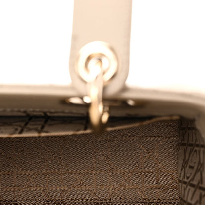 Lambskin Cannage Small My ABCDior Lady Dior Hazelnut