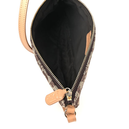 Monogram Mini Saddle Pochette Brown