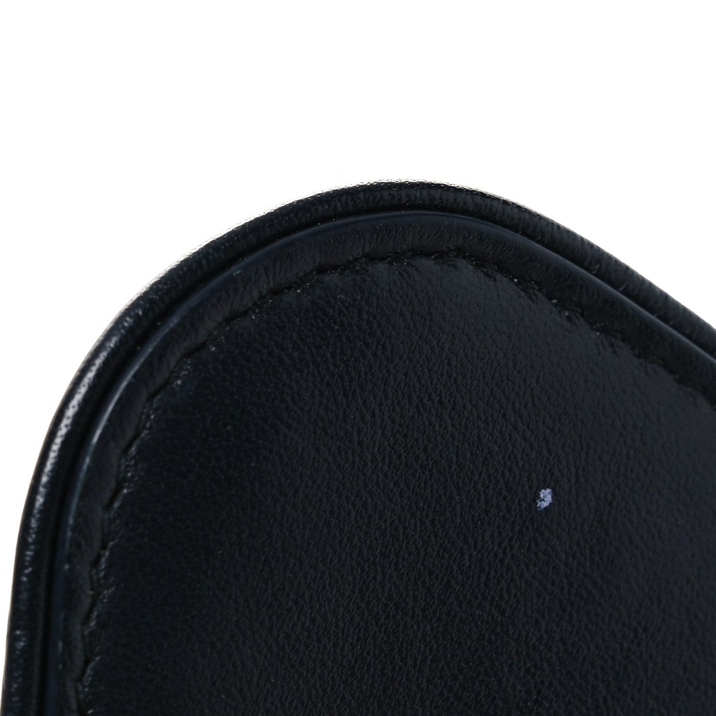 Oblique Saddle Belt Bag Blue