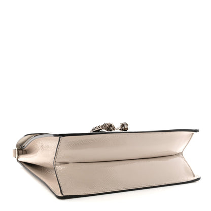 Crinkled Patent Medium Dionysus Top Handle Bag Sphinx