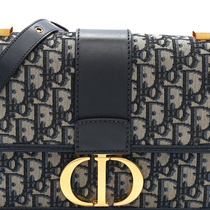 Oblique 30 Montaigne Flap Bag Blue