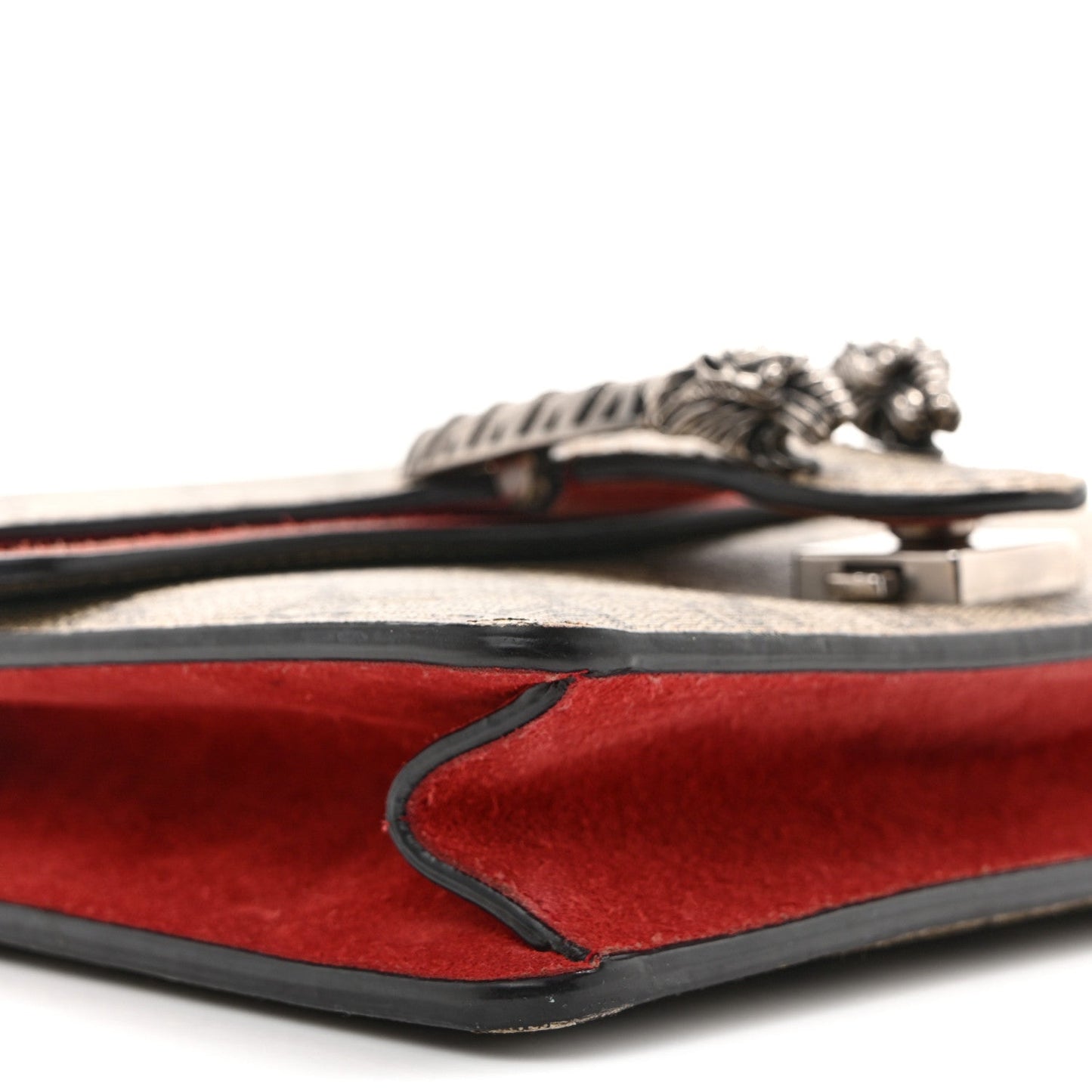 GG Supreme Monogram Mini Dionysus Shoulder Bag Red