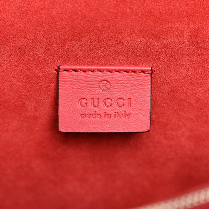 GG Supreme Monogram Small Dionysus Shoulder Bag Red