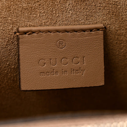GG Supreme Monogram Small Dionysus Shoulder Bag Taupe