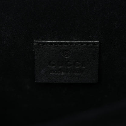 GG Supreme Monogram Mini Dionysus Shoulder Bag Black