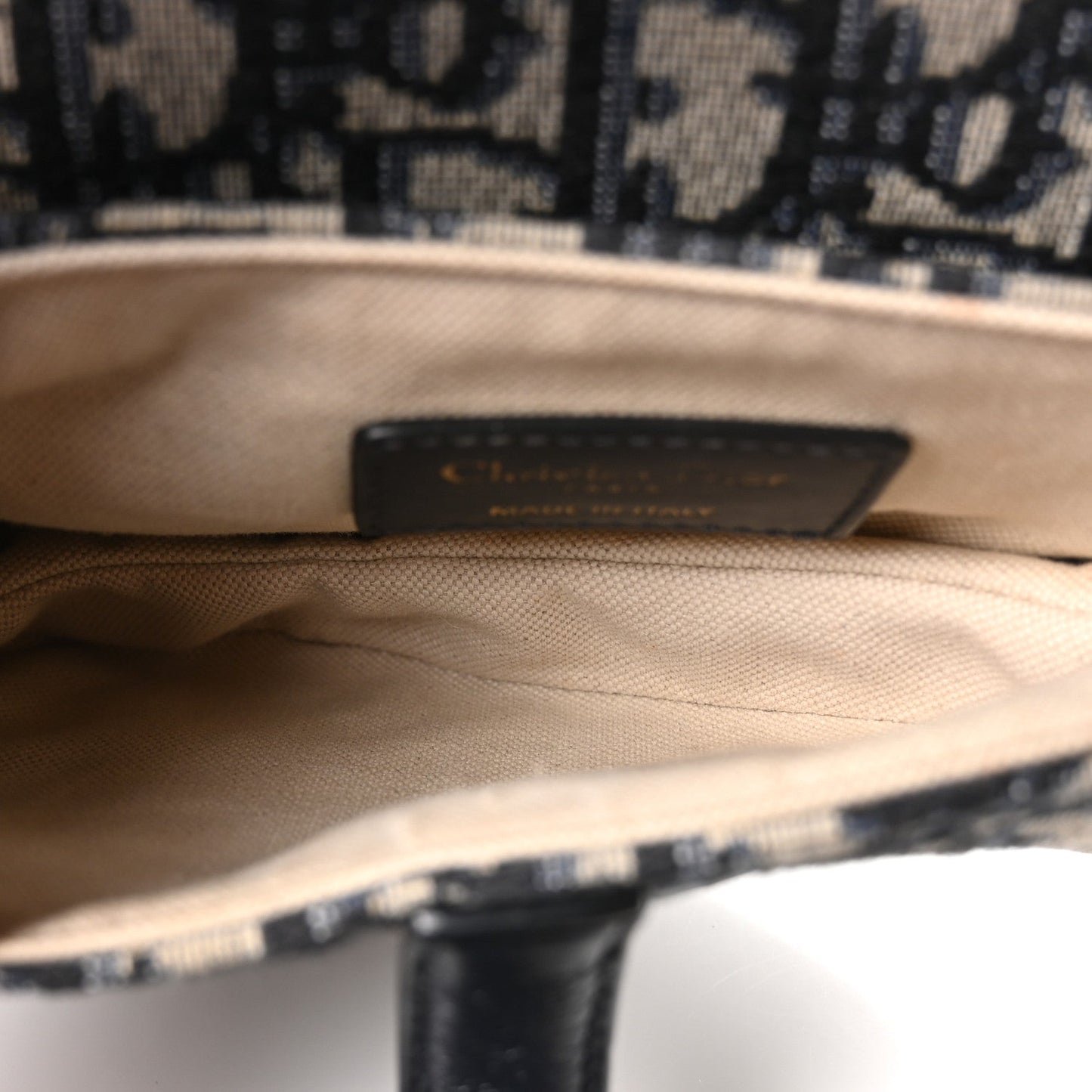 Oblique Mini Saddle Bag Blue