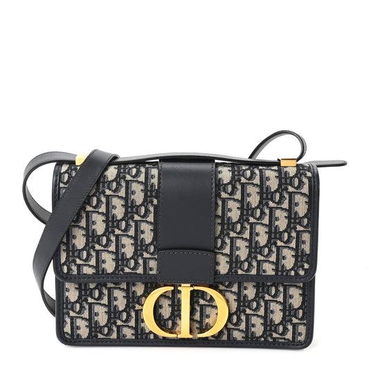 Oblique 30 Montaigne Flap Bag Blue