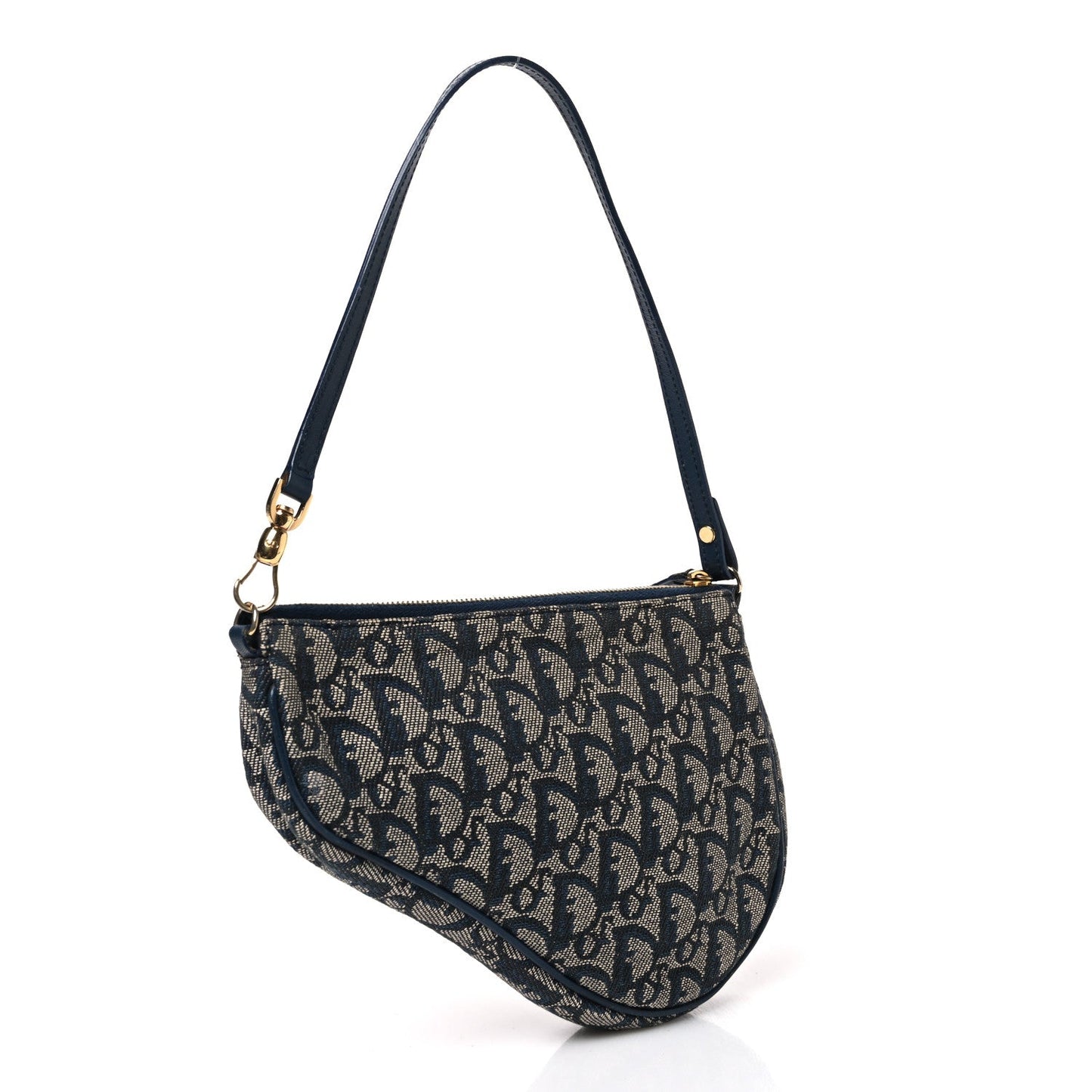 Monogram Mini Saddle Pochette Navy