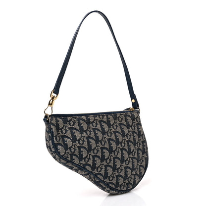 Monogram Mini Saddle Pochette Navy