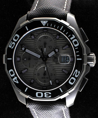 Tag Heuer Aquaracer Titanium Grey Dial Watch for Men - CAY218B.FC6370