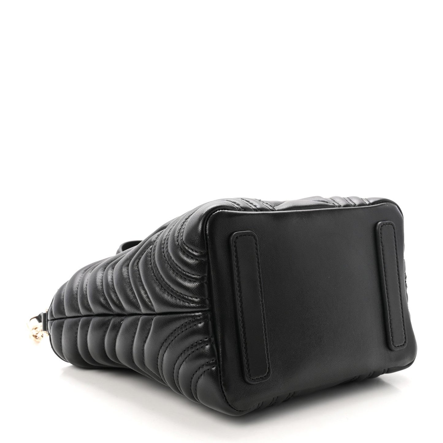 Lambskin Matelasse Small GG Marmont Betty Tote Bag Black