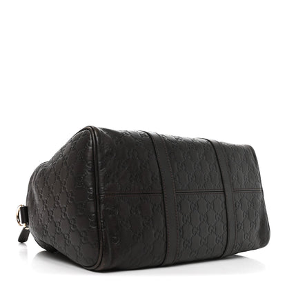 Guccissima Medium Joy Boston Dark Brown