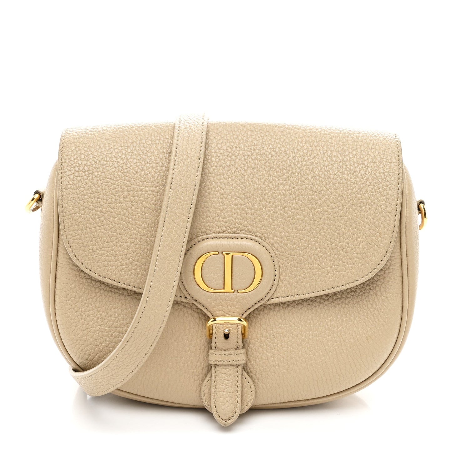 Grained Calfskin Medium Bobby Flap Corda