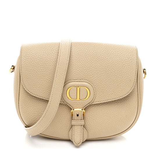 Grained Calfskin Medium Bobby Flap Corda