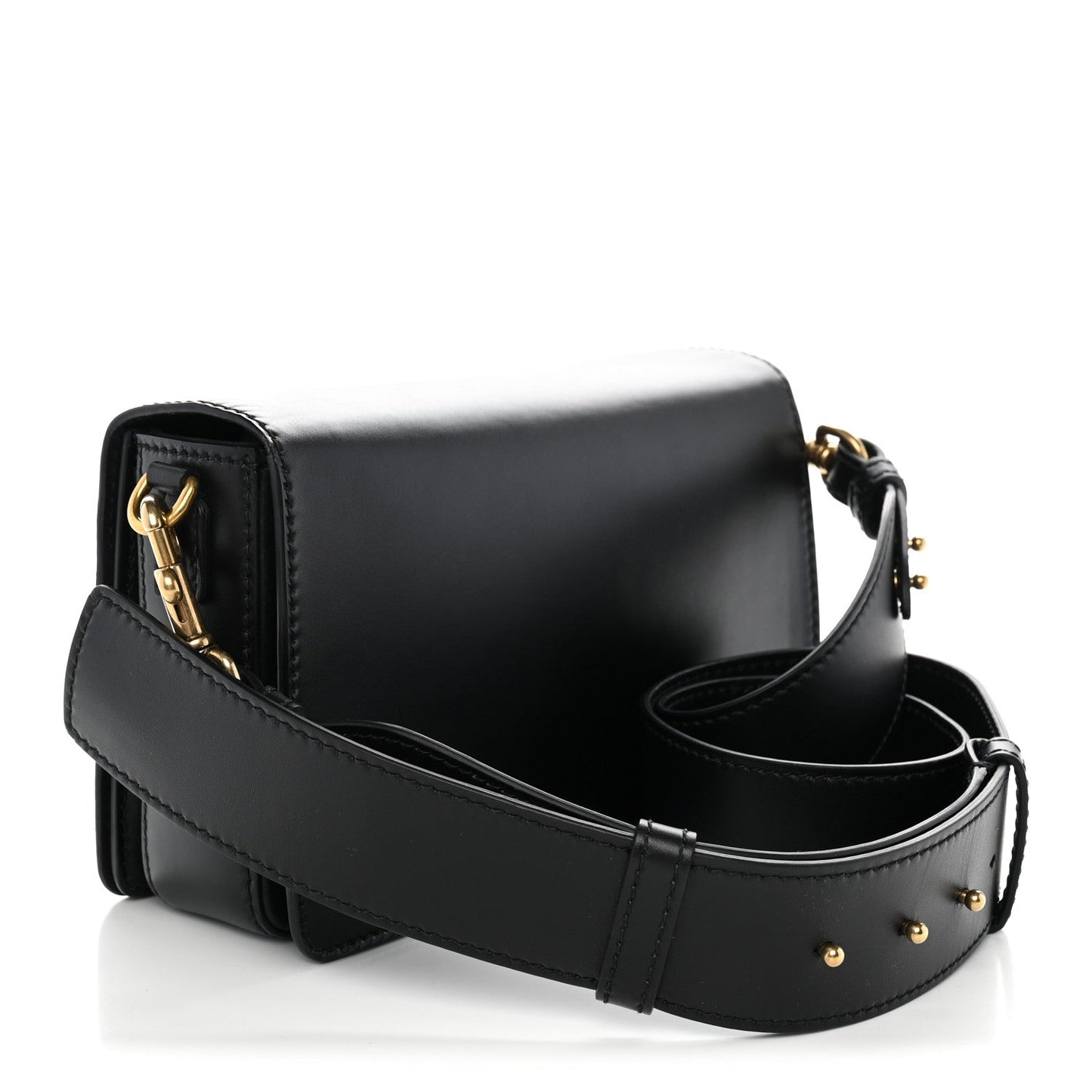 Smooth Calfskin Dio(r)evolution Flap Bag Black