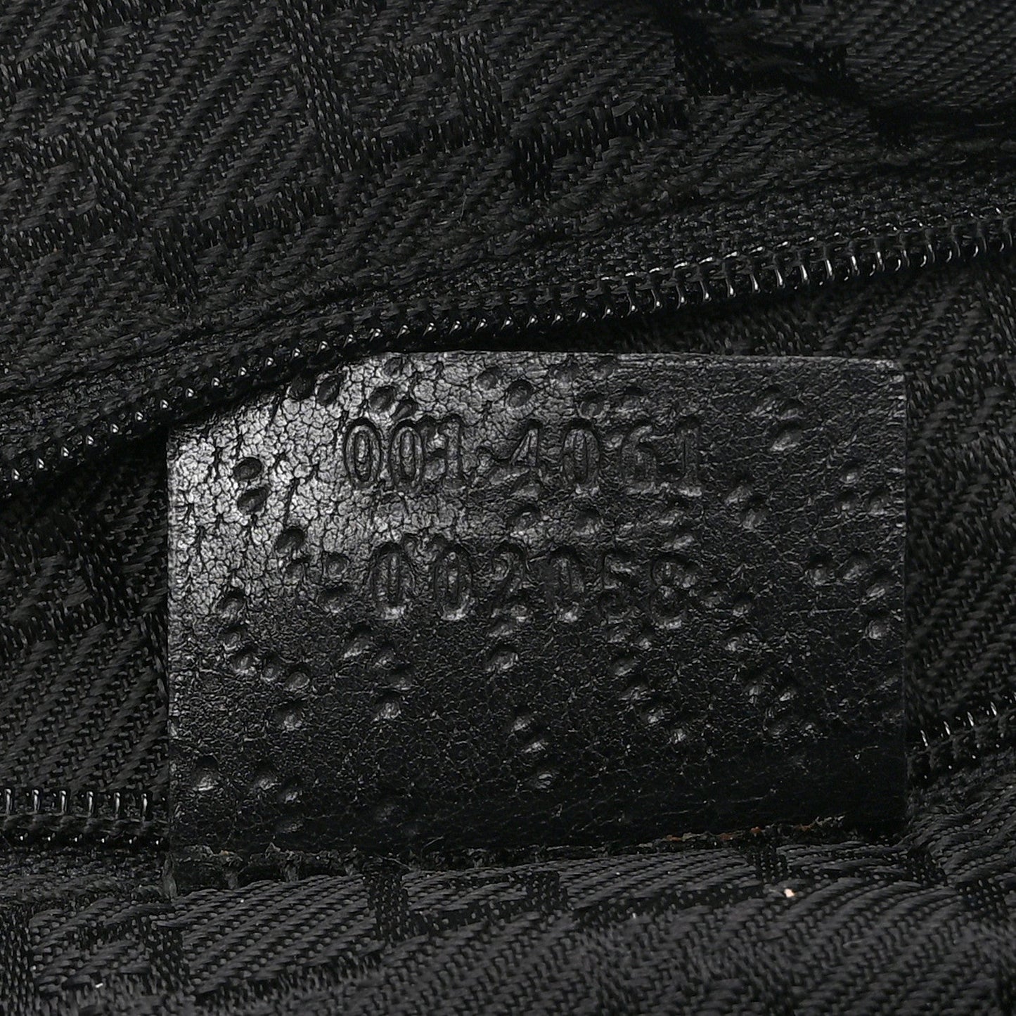 Canvas Small Jackie O Hobo Black
