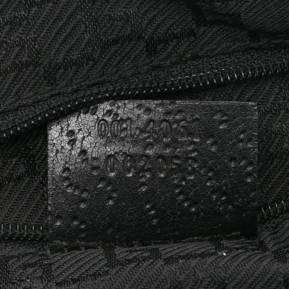 Canvas Small Jackie O Hobo Black