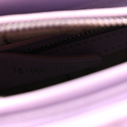 Lambskin Cannage Medium Lady Dior Purple