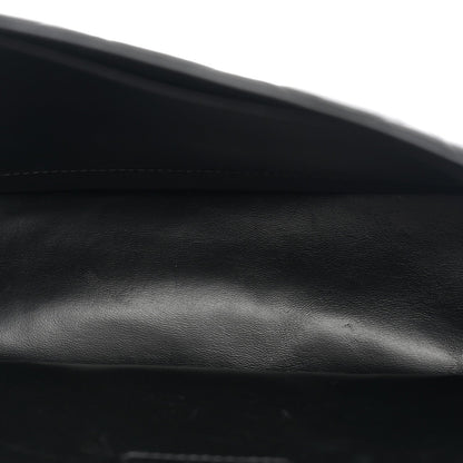 Grained Calfskin Cannage Large Caro Bag Black