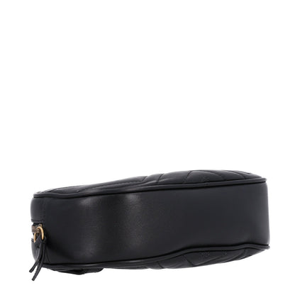 Calfskin Matelasse GG Marmont Belt Bag 75 30 85 34 Black