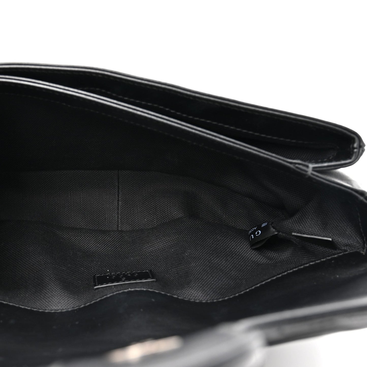 Calfskin Matelasse Monochrome GG Marmont Crossbody Shoulder Bag Black