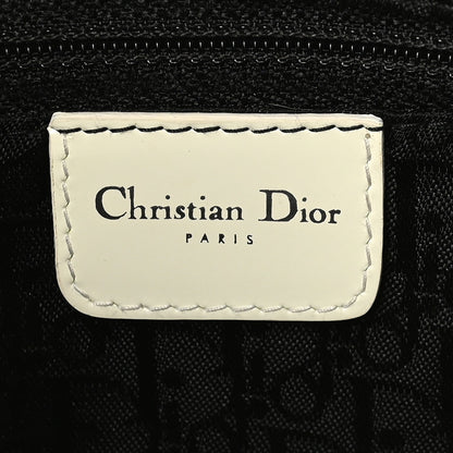Patent Cannage Large Lady Dior White