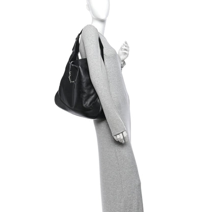 Calfskin Large Jackie 1961 Shoulder Bag Black