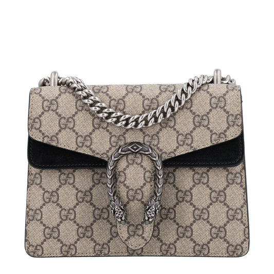 GG Supreme Monogram Mini Dionysus Shoulder Bag Black