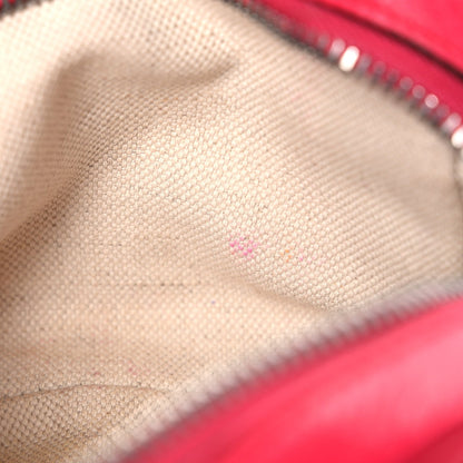 Pebbled Calfskin Children's Mini Soho Disco Messenger Bag Pink