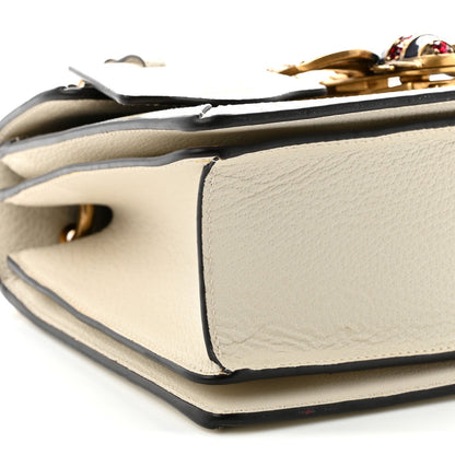 GG Supreme Monogram Small Queen Margaret Top Handle Bag White