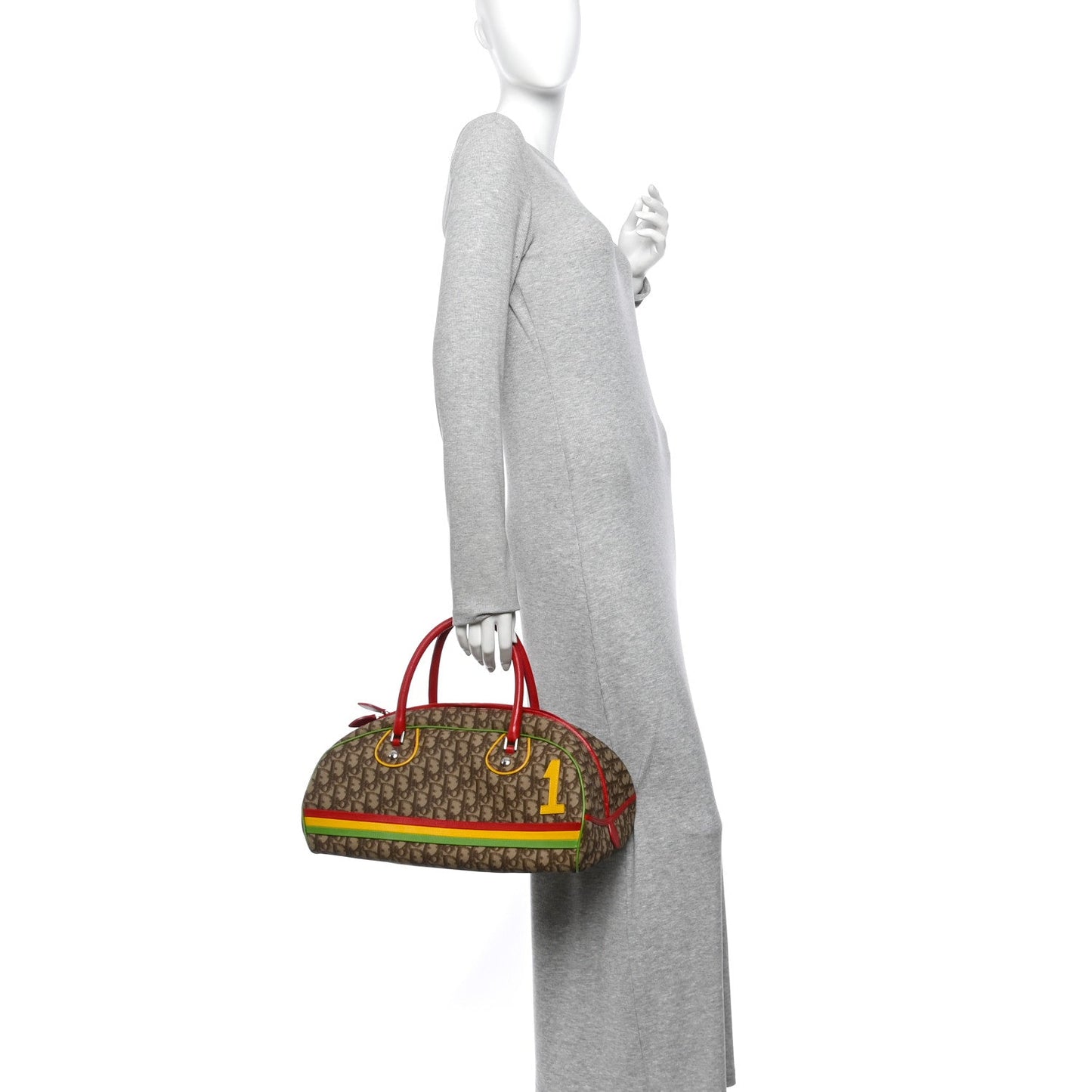 Monogram Rasta Bowler Beige