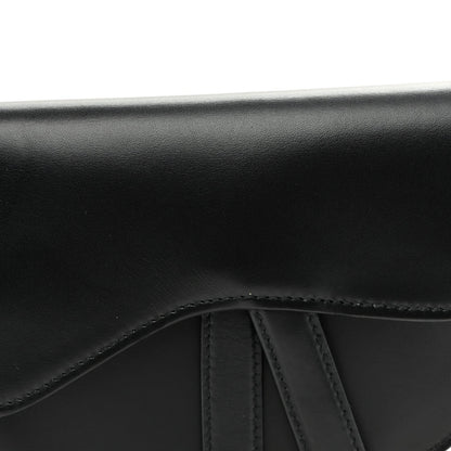 Calfskin Saddle Belt Bag Black